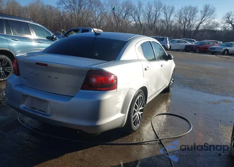 2011 Dodge Avenger Mainstreet from USA, damaged, VIN 1B3BD1FBXBN536831